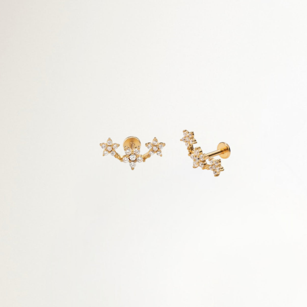 PIERCING CONSTELACION FLORAL