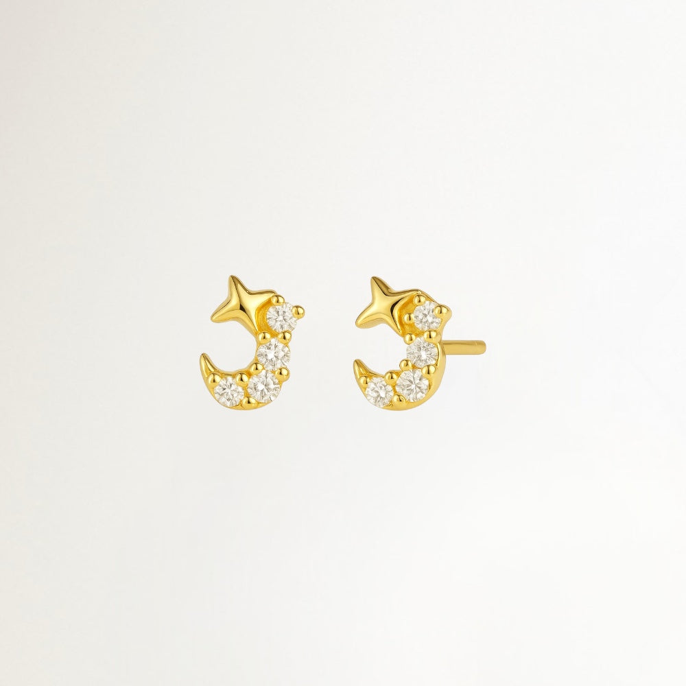 AROS LUNA & ESTRELLA CON CIRCONES