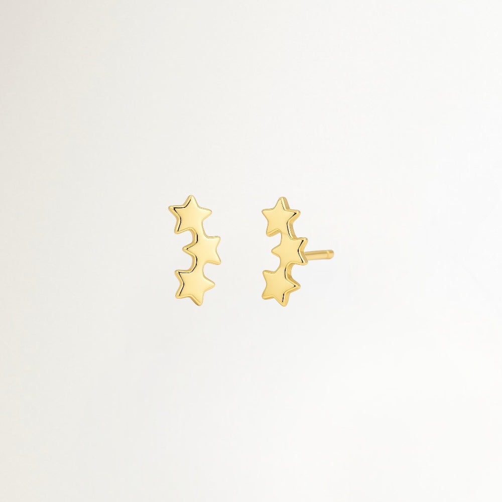 AROS ESTRELLAS EN SERIE DORADAS