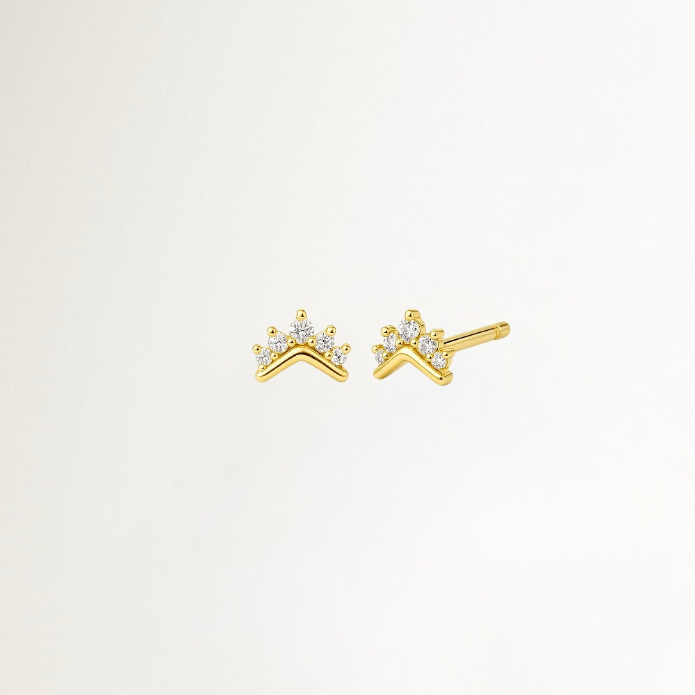 AROS CORONA BRILLANTE DORADO