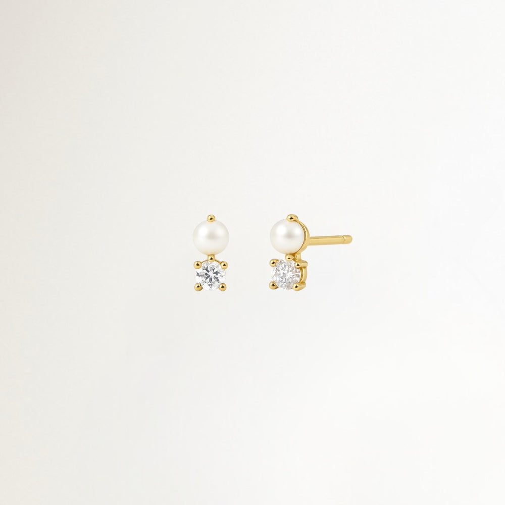 AROS PUNTO PERLA Y CIRCON