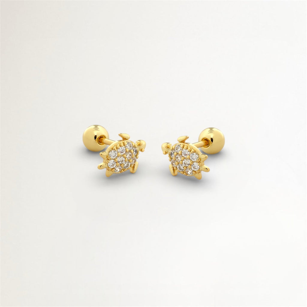 PIERCINGS TORTUGA BAÑADO EN ORO (1 UNIDAD)