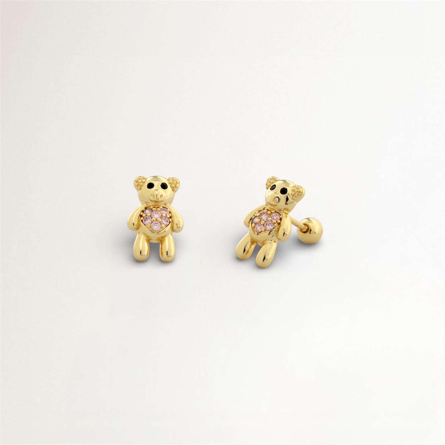 PIERCINGS OSSY BAÑADO EN ORO (1 UNIDAD)