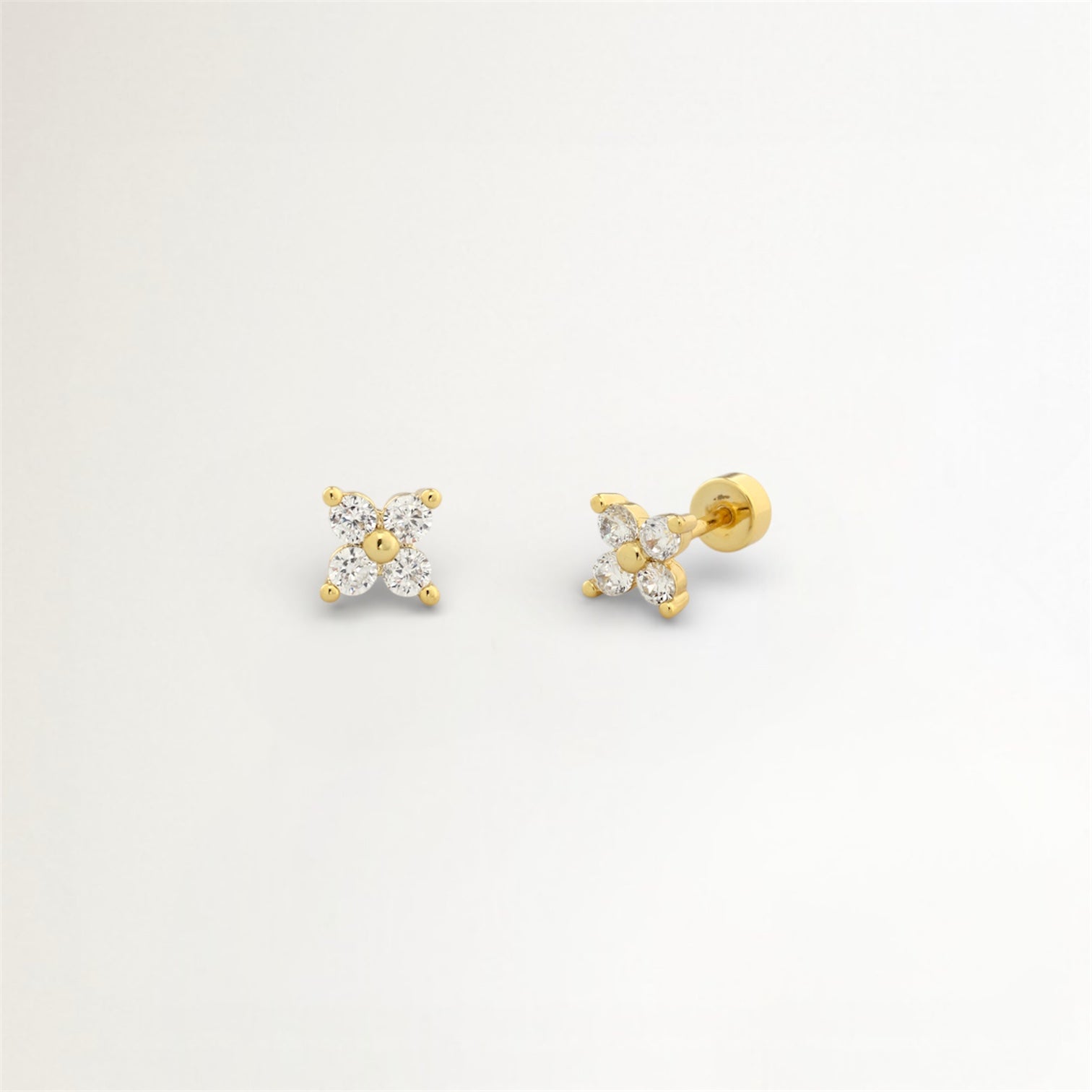 PIERCINGS ESTELAR BAÑADO EN ORO (1 UNIDAD)