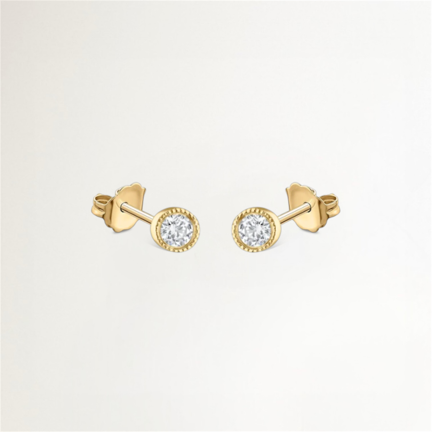 AROS CIRCONIA PUNTO DE LUZ BAÑADAS EN ORO