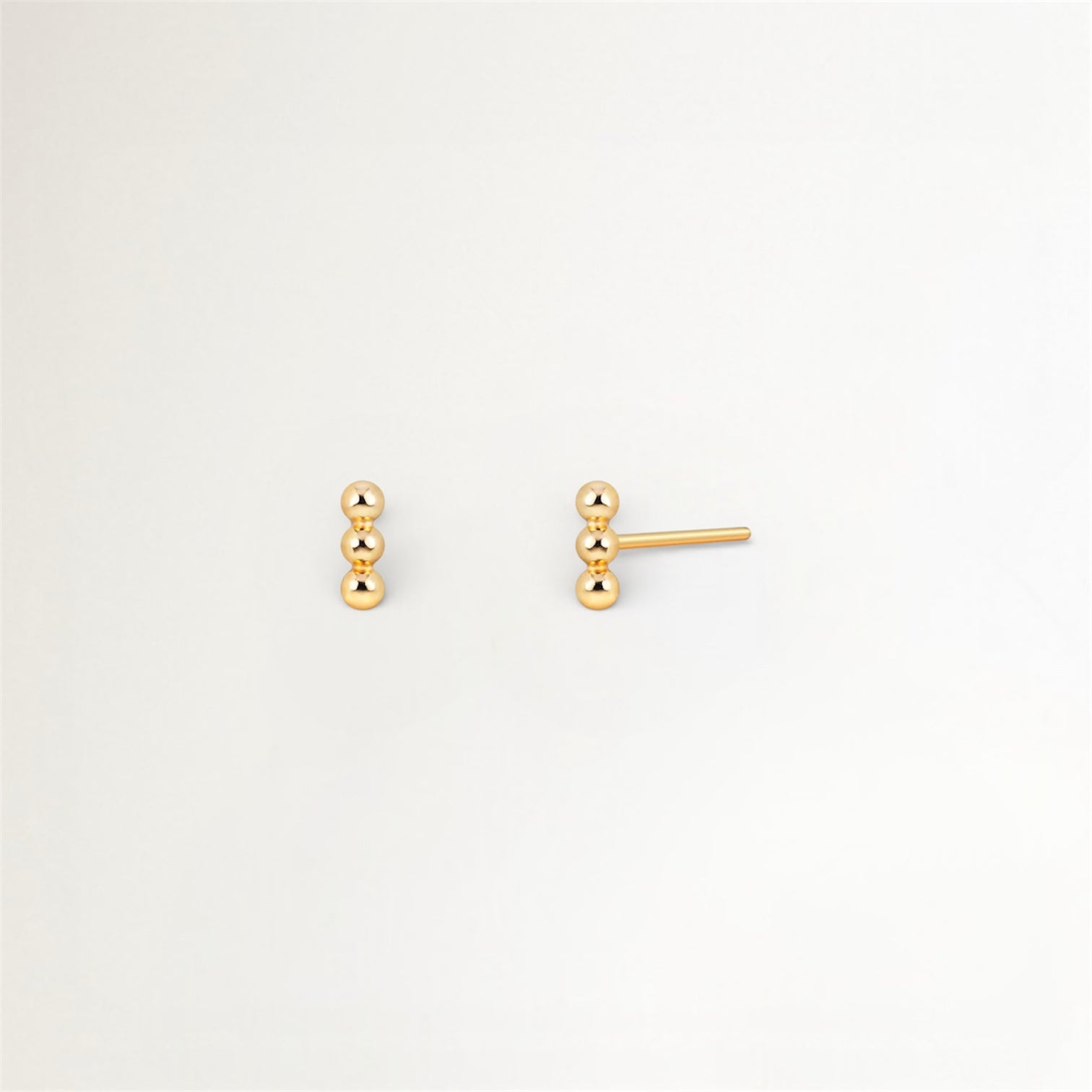 AROS PUNTO BAÑADOS EN ORO